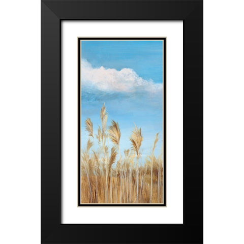 Pampas I  Black Modern Wood Framed Art Print with Double Matting by Isabelle Z