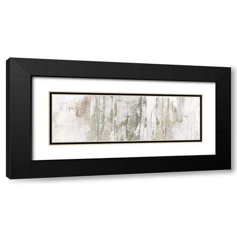Grey Combination  Black Modern Wood Framed Art Print with Double Matting by Isabelle Z