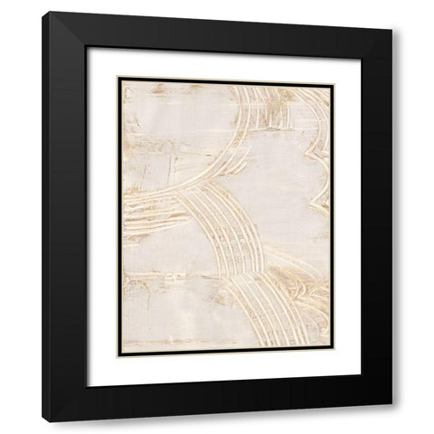 Uplifting Beam I  Black Modern Wood Framed Art Print with Double Matting by Isabelle Z