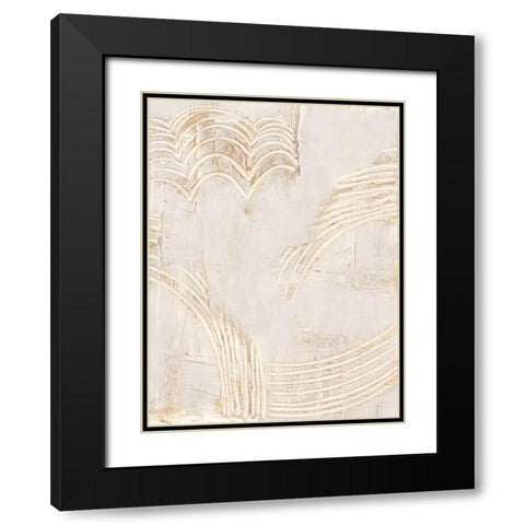 Uplifting Beam II Black Modern Wood Framed Art Print with Double Matting by Isabelle Z