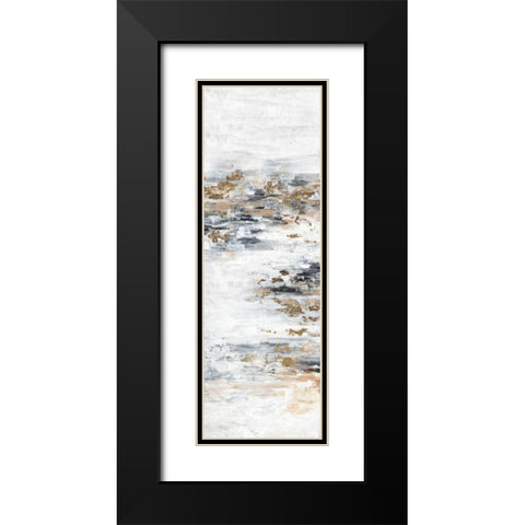 Memory II Black Modern Wood Framed Art Print with Double Matting by Isabelle Z