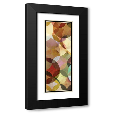Multisliced I - Mini Black Modern Wood Framed Art Print with Double Matting by Fontaine, Drako