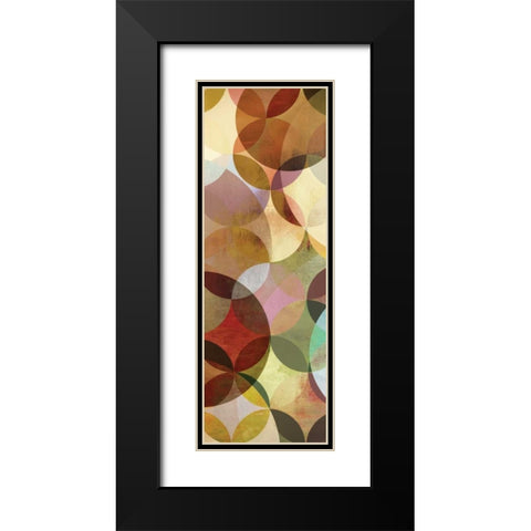 Multisliced I - Mini Black Modern Wood Framed Art Print with Double Matting by Fontaine, Drako
