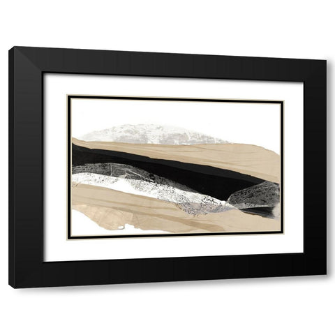 Sidelines III Black Modern Wood Framed Art Print with Double Matting by Sullivan Fowler, Jan