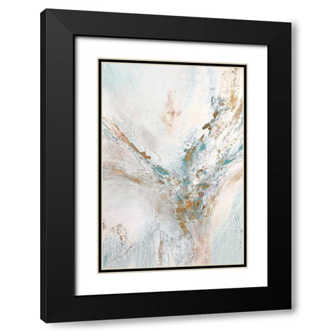 Part Ways II  Black Modern Wood Framed Art Print with Double Matting by Gardner, Jennifer