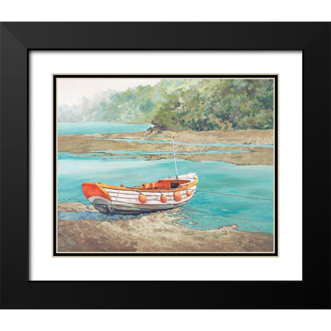 Fishing Boat I Black Modern Wood Framed Art Print with Double Matting by Reynolds, Graham