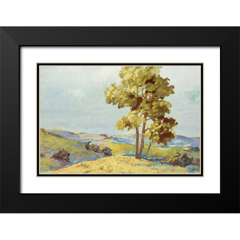 Sandhills I Black Modern Wood Framed Art Print with Double Matting by Reynolds, Graham