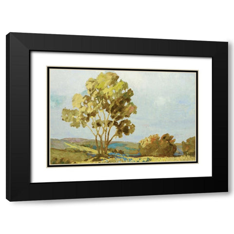 Sandhills II Black Modern Wood Framed Art Print with Double Matting by Reynolds, Graham