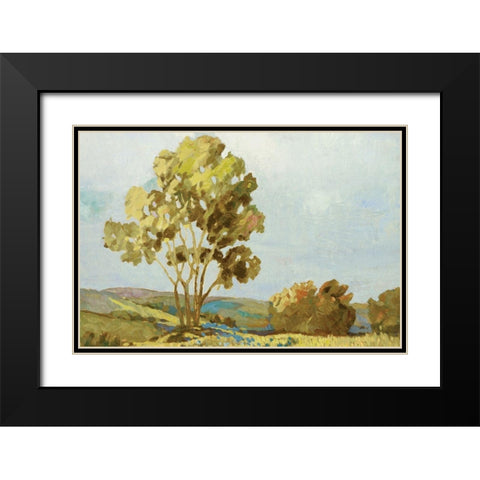 Sandhills II Black Modern Wood Framed Art Print with Double Matting by Reynolds, Graham