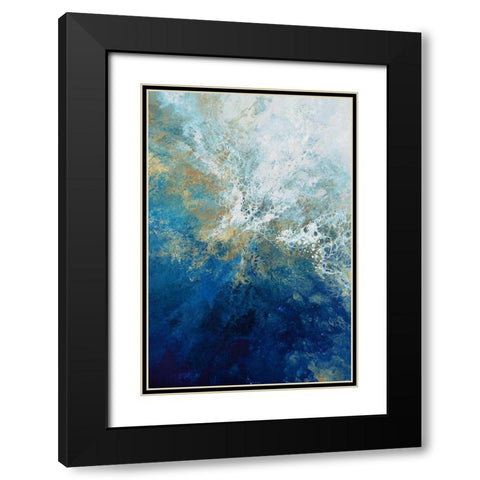 Nilus  Black Modern Wood Framed Art Print with Double Matting by Broughton, Shaylen