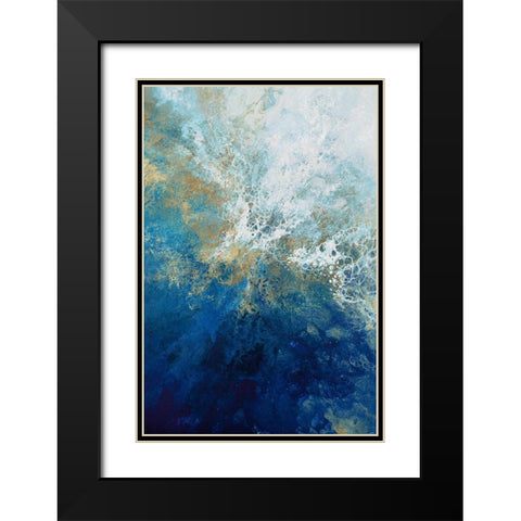Nilus  Black Modern Wood Framed Art Print with Double Matting by Broughton, Shaylen
