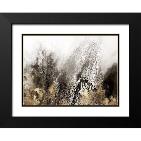 Kianda  Black Modern Wood Framed Art Print with Double Matting by Broughton, Shaylen