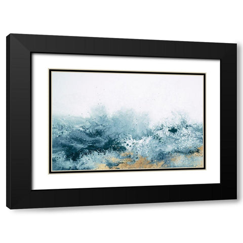 Lauma  Black Modern Wood Framed Art Print with Double Matting by Broughton, Shaylen