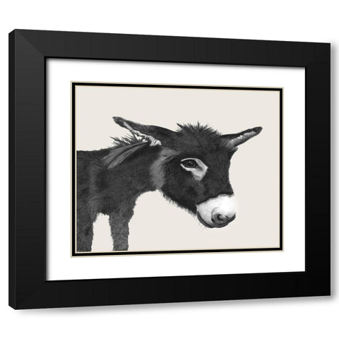 Little Bitty  Black Modern Wood Framed Art Print with Double Matting by Hatfiled, Jodi