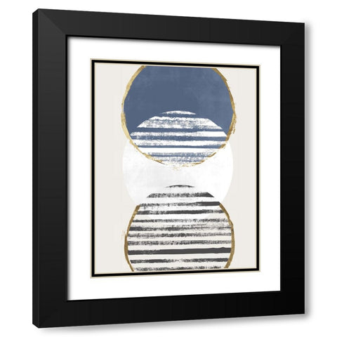 Inside Out I Black Modern Wood Framed Art Print with Double Matting by Smith, Karen