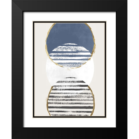 Inside Out I Black Modern Wood Framed Art Print with Double Matting by Smith, Karen