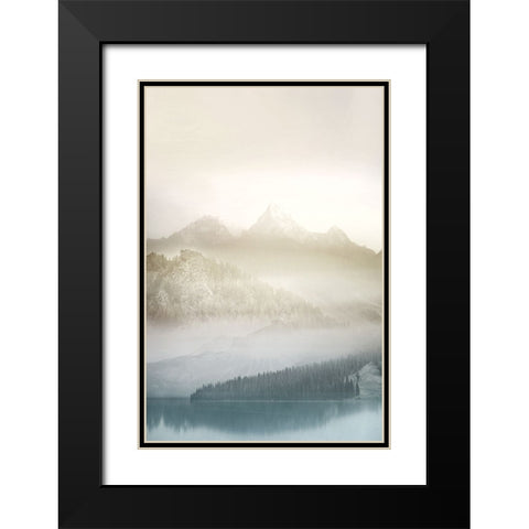 Vanilla Landscape III Black Modern Wood Framed Art Print with Double Matting by Bainbridge, Hope