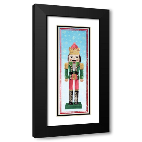 Nutcracker II  Black Modern Wood Framed Art Print with Double Matting by PI Studio