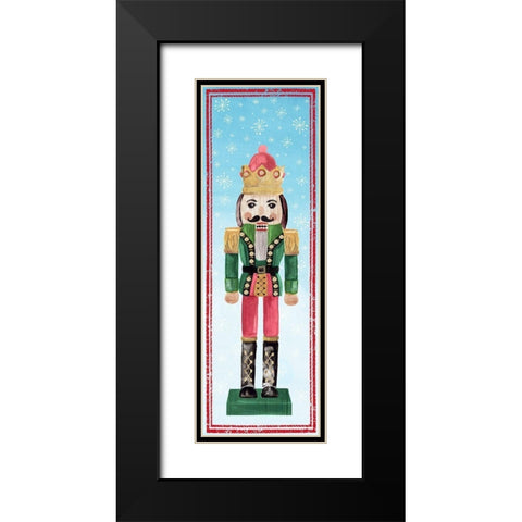 Nutcracker II  Black Modern Wood Framed Art Print with Double Matting by PI Studio