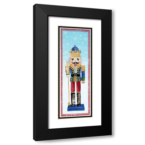 Nutcracker III  Black Modern Wood Framed Art Print with Double Matting by PI Studio