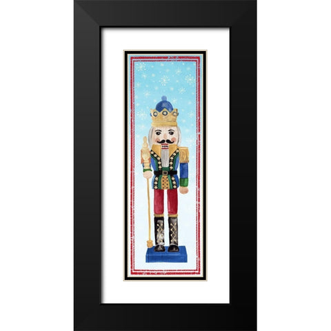 Nutcracker III  Black Modern Wood Framed Art Print with Double Matting by PI Studio