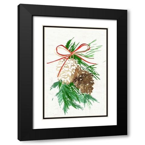 Simply Joyful Black Modern Wood Framed Art Print with Double Matting by PI Studio