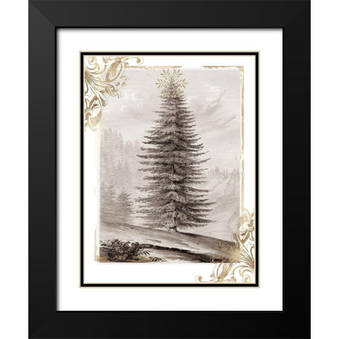 Season of Wonder  Black Modern Wood Framed Art Print with Double Matting by PI Studio