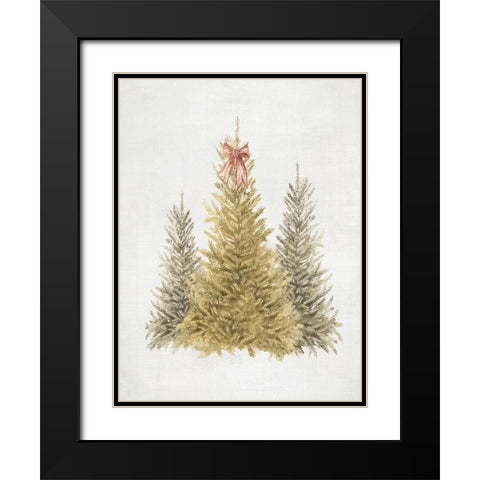 Forest Queen Black Modern Wood Framed Art Print with Double Matting by PI Studio