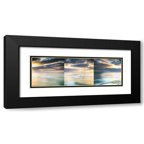 Lands End Black Modern Wood Framed Art Print with Double Matting by Hartson-Weddle, Ryan