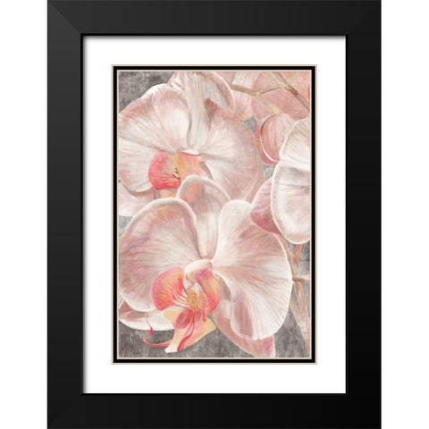 Efflorescence IV Black Modern Wood Framed Art Print with Double Matting by Biernot, Ilona