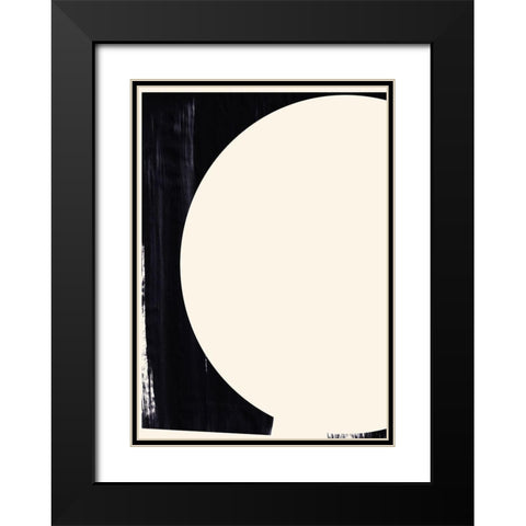 CarvingÂ  Black Modern Wood Framed Art Print with Double Matting by Hogan, Aoibhne