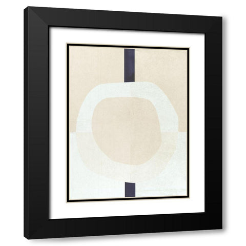 Ecstatic I  Black Modern Wood Framed Art Print with Double Matting by Hogan, Aoibhne