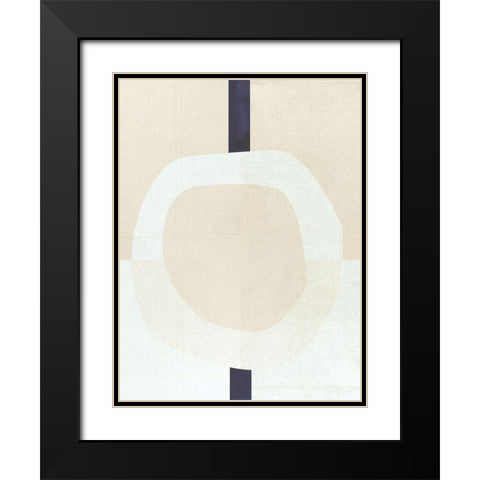 Ecstatic I  Black Modern Wood Framed Art Print with Double Matting by Hogan, Aoibhne