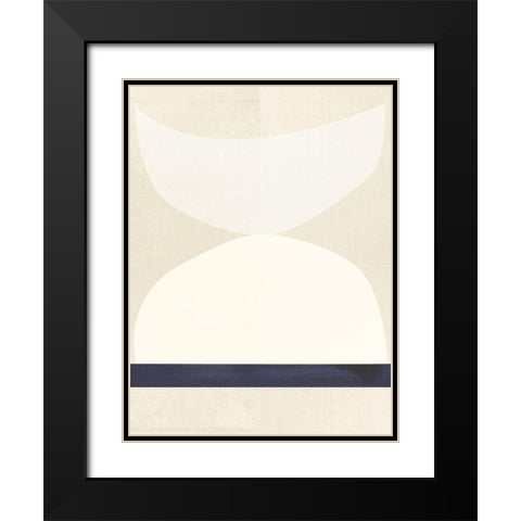 Ecstatic II  Black Modern Wood Framed Art Print with Double Matting by Hogan, Aoibhne