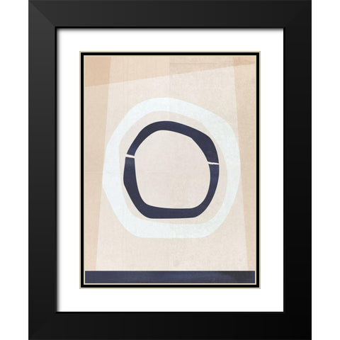 Ecstatic III  Black Modern Wood Framed Art Print with Double Matting by Hogan, Aoibhne