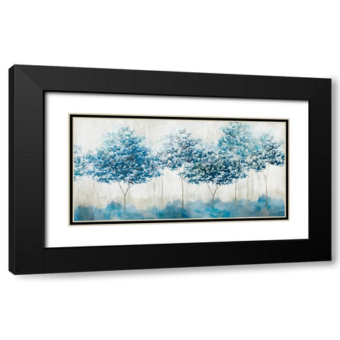 Nature walk Black Modern Wood Framed Art Print with Double Matting by Ian C