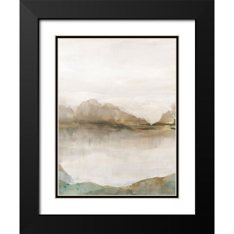 Reflections of Nature I Black Modern Wood Framed Art Print with Double Matting by Ian C