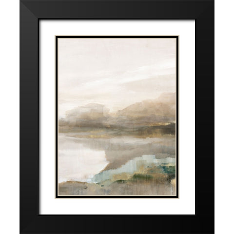 Reflections of Nature II Black Modern Wood Framed Art Print with Double Matting by Ian C