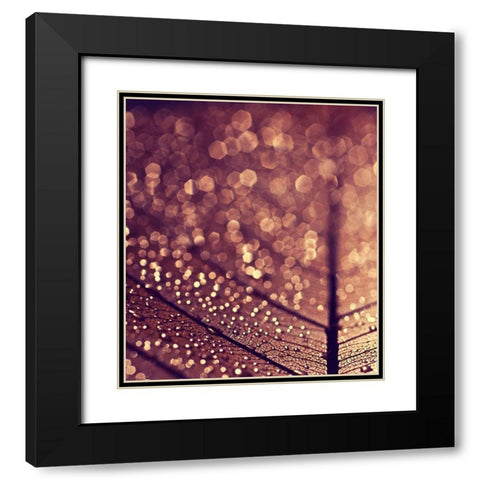 Gold Black Modern Wood Framed Art Print with Double Matting by Beddoes, Ingrid