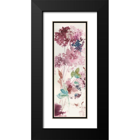 Sweet Hydrangea IV Black Modern Wood Framed Art Print with Double Matting by Jensen, Asia