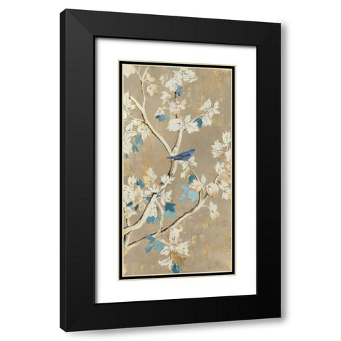 Free Song Black Modern Wood Framed Art Print with Double Matting by Jensen, Asia