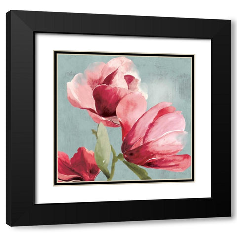 Sweetpea I Black Modern Wood Framed Art Print with Double Matting by Jensen, Asia