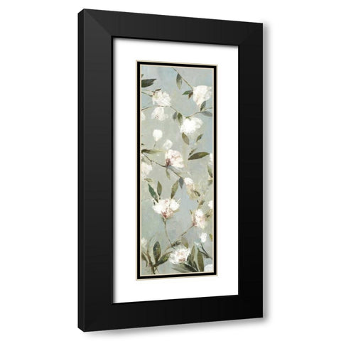 Magnolias III Black Modern Wood Framed Art Print with Double Matting by Jensen, Asia