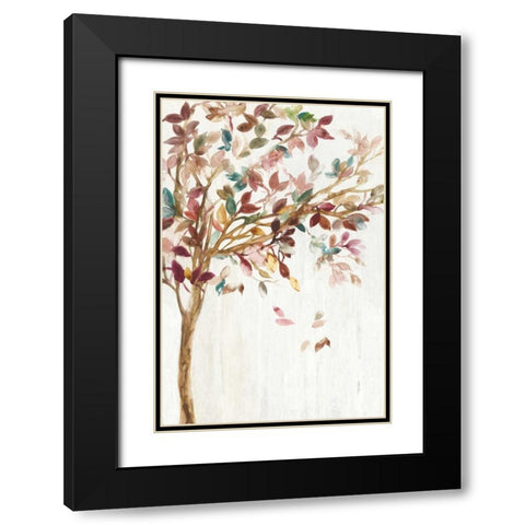 Tree of Life Black Modern Wood Framed Art Print with Double Matting by Jensen, Asia
