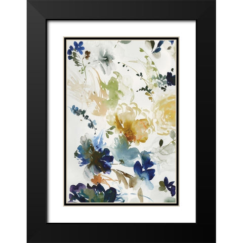 Vista I Black Modern Wood Framed Art Print with Double Matting by Jensen, Asia