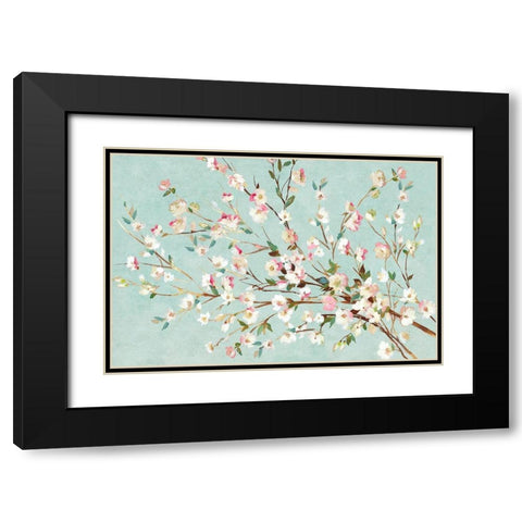 Innocent Black Modern Wood Framed Art Print with Double Matting by Jensen, Asia