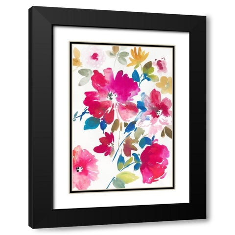 Lady of All Beauty Black Modern Wood Framed Art Print with Double Matting by Jensen, Asia