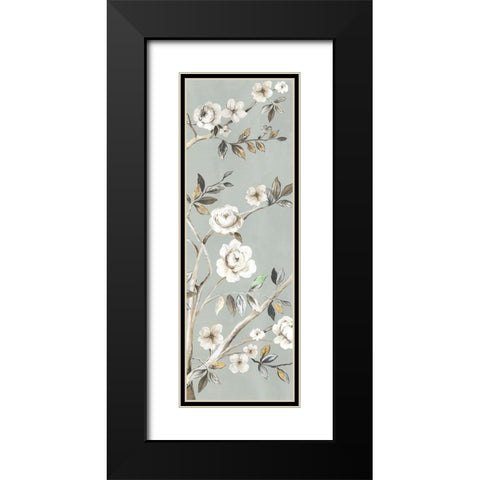 A Flower For You II Black Modern Wood Framed Art Print with Double Matting by Jensen, Asia