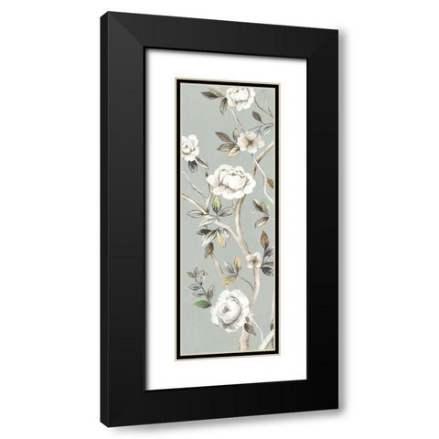 A Flower For You III Black Modern Wood Framed Art Print with Double Matting by Jensen, Asia