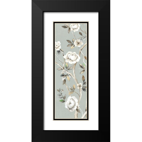 A Flower For You III Black Modern Wood Framed Art Print with Double Matting by Jensen, Asia